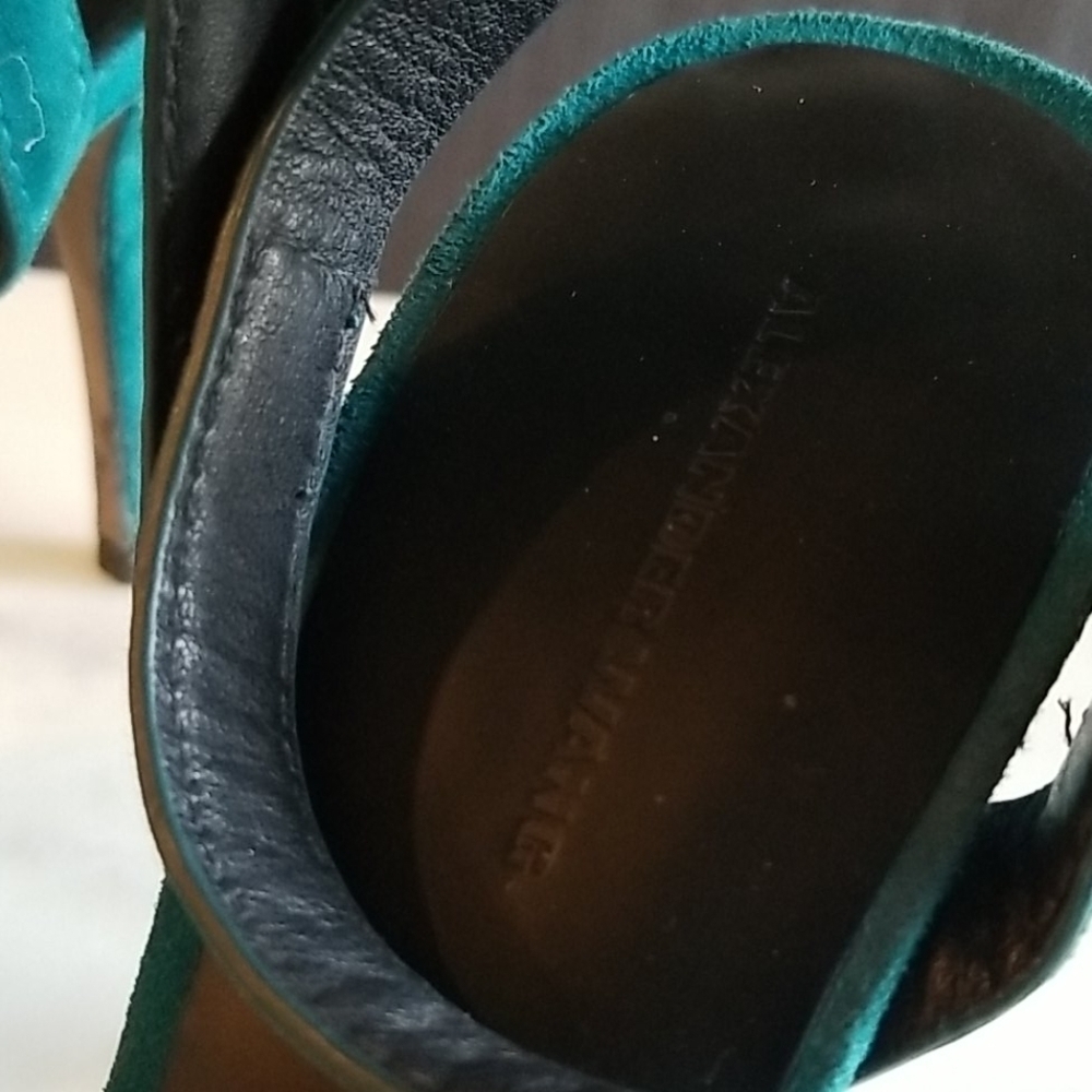 Alexander Wang Turquoise Heels - Picture 5 of 9